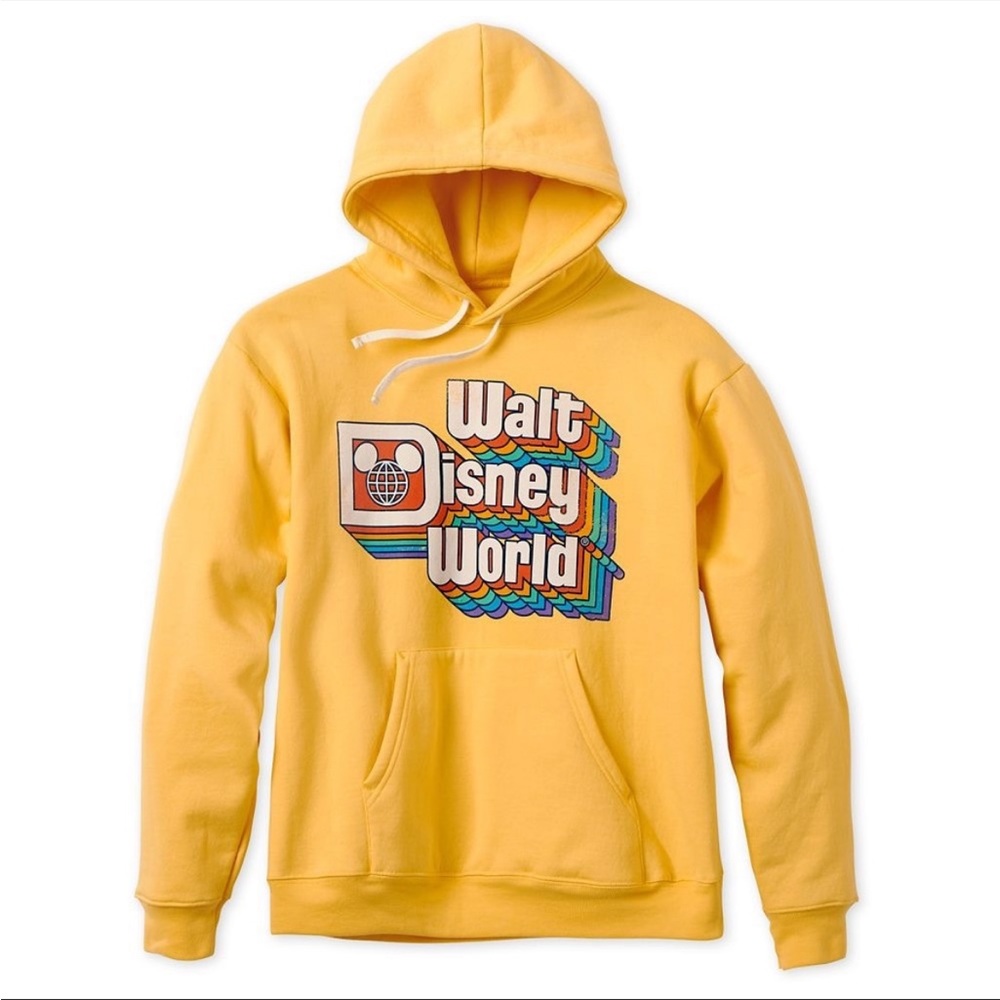 Walt Disney World Retro Hoodie Disney Parks Exclusive Hooded Sweatshirt M